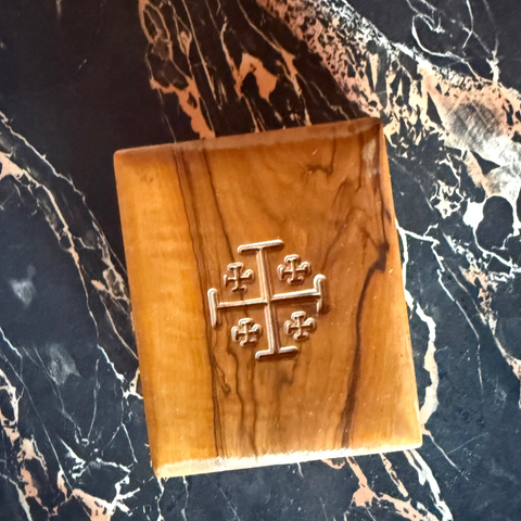 Hinged wooden box