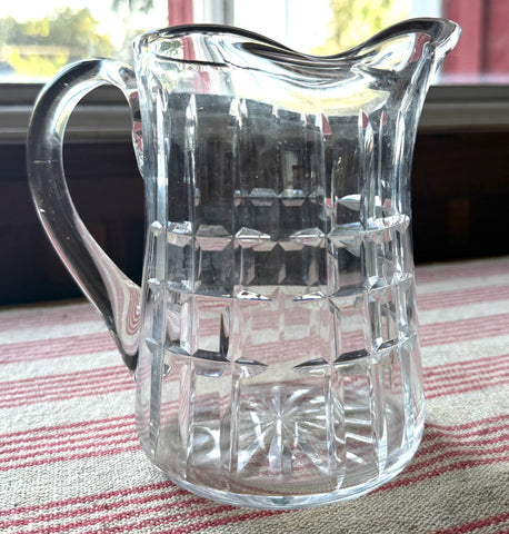 Cut Crystal Pitcher
