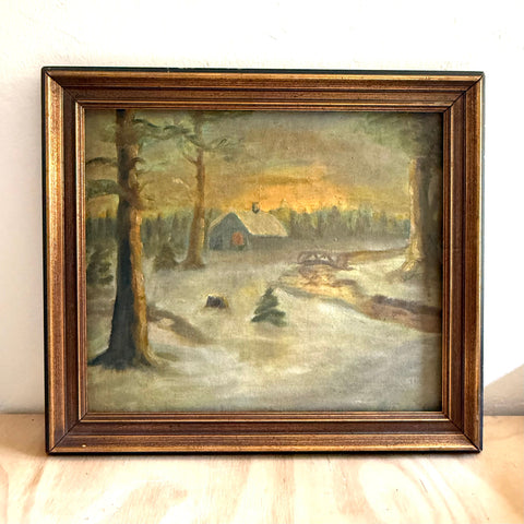Landscape oil painting #1