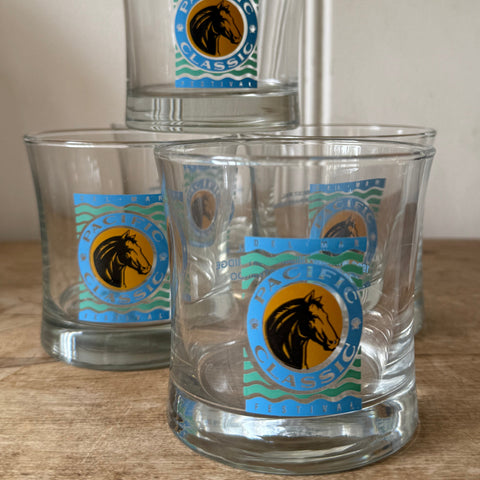 Racetrack Barware Set