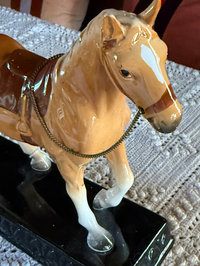 Ceramic Horse Figurine