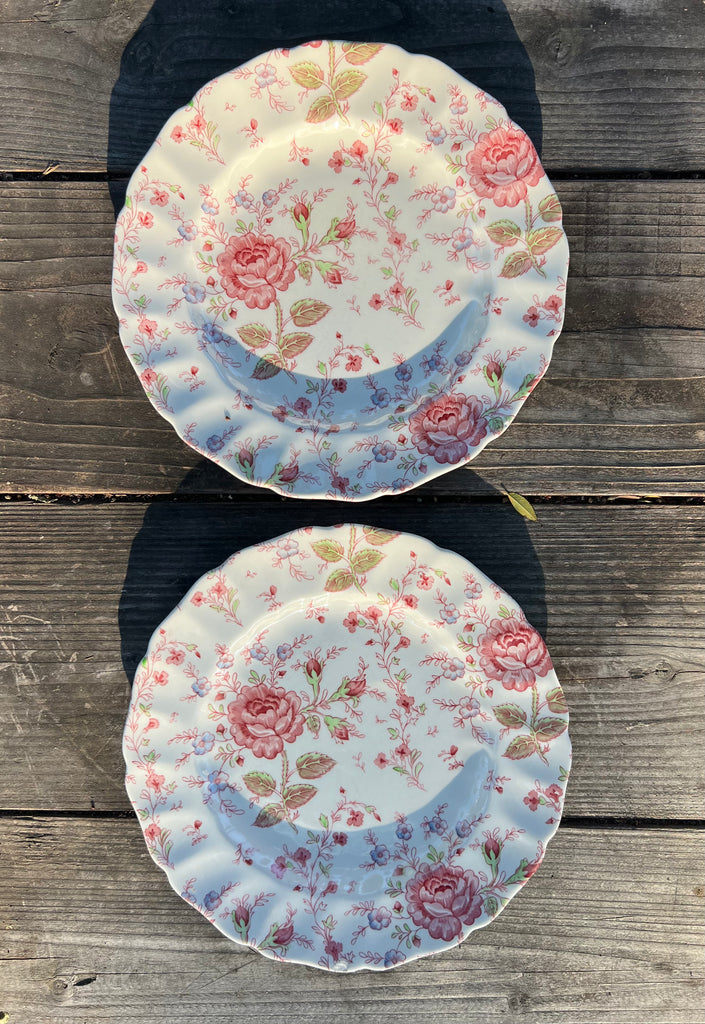 Floral Dinner Plate Set