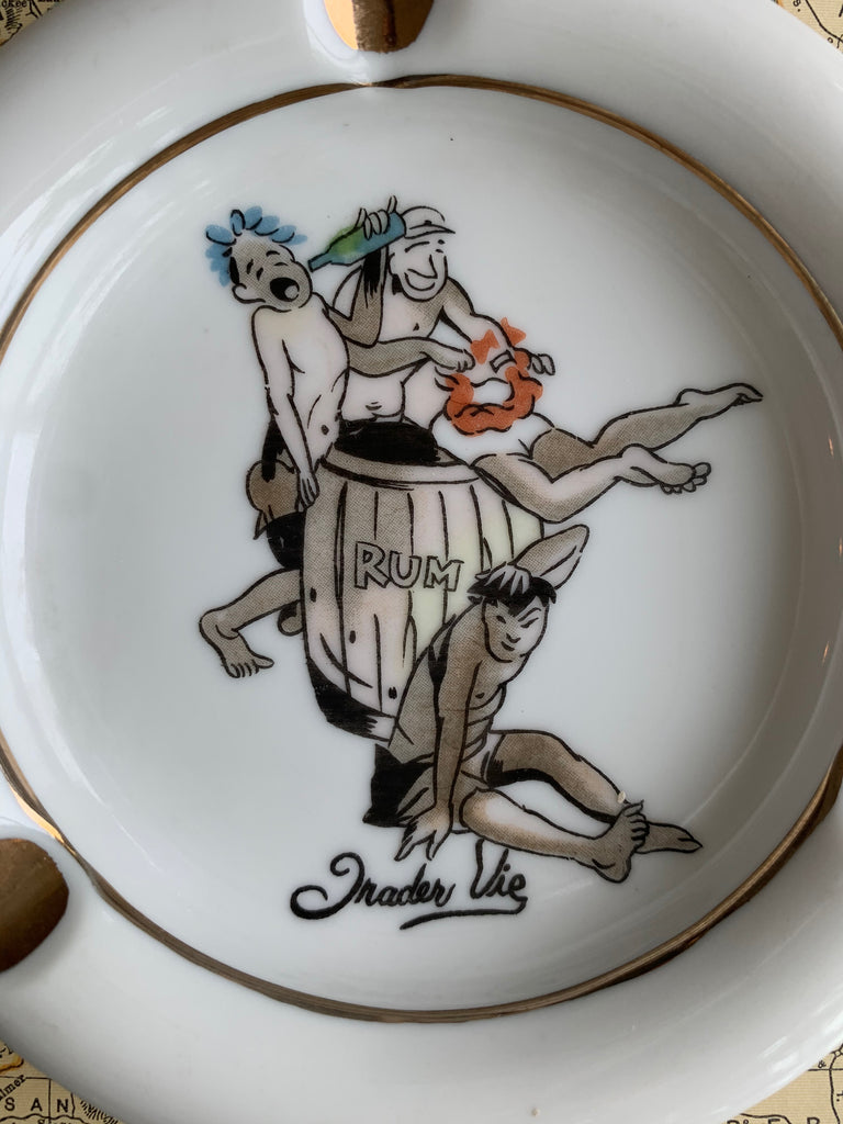 VINTAGE ASHTRAY | TRADER VIC'S